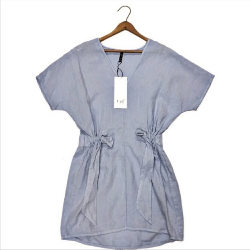 Zara Light Blue Mini Dress